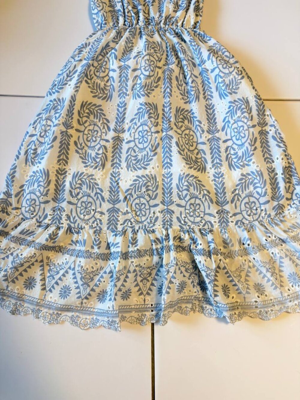 Luisa Perla Made in Italy Eyelet Cotton Dress – Women’s XL - Picture 8 of 13